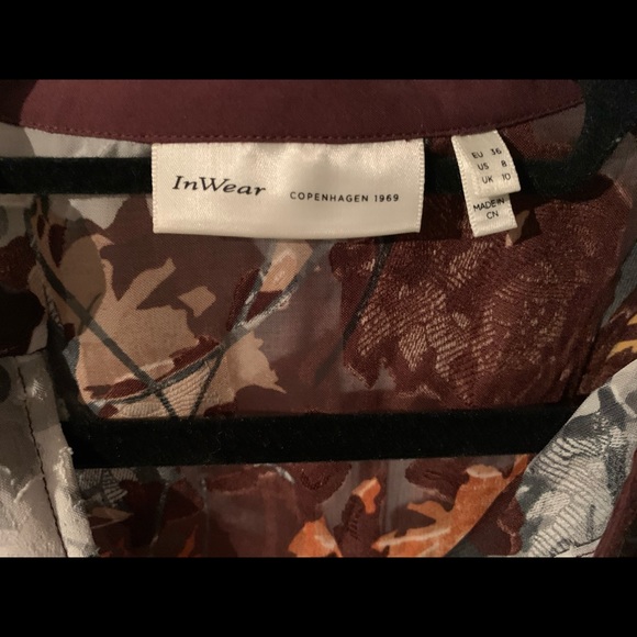 InWear Fall Floral Blouse - Picture 2 of 4